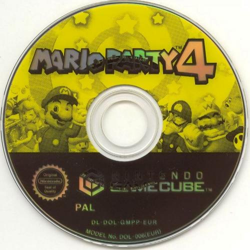 Mario Party 4 Disc Scan - Click for full size image
